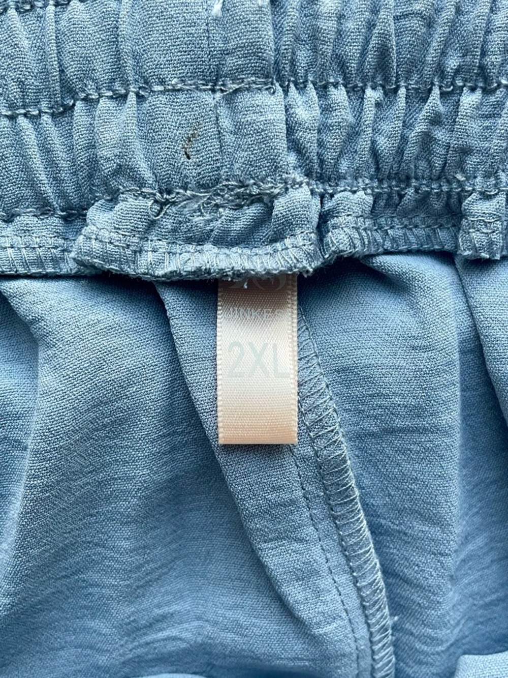 Light blue wide leg pants - Picture 6 of 6